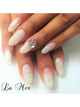 ネイルサロンラメール(La Mer)/コットンフラワーネイル