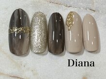 ディアナ ひたちなか高場店(DIANA)/定額ネイル　7,700円　A-143