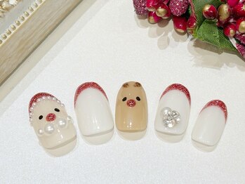 ネイルサロン ロゼプリュム/サンタネイル