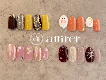 アティレ(attirer)/1月☆Monthly定額ネイル