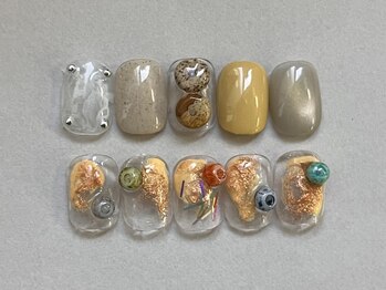 ネイルアンドアイラッシュ アールイー(Re)/Simple Art 6600