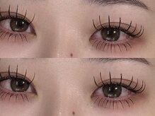 ジェイムファイブアイ 梅田中津店(Jiem5eye)/上下フラットラッシュ　マツエク