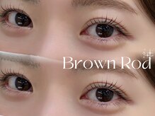 プラスアイ 北千住東口店/まつ毛パーマ【ブラウンロッド】