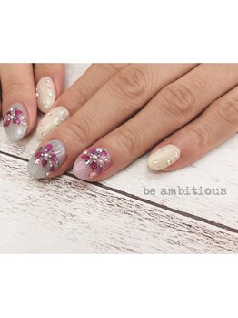 ネイルサロンアンドスクール ビーアンビシャス(be ambitious)/ワイヤーアート