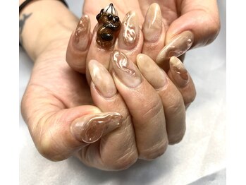 ケーエヌ(KN)/スヌーピー3Dネイル