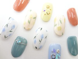 春らしいチューリップ柄＊