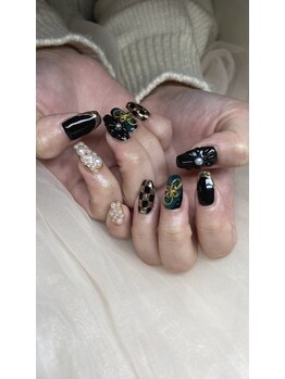 Mネイルアンドカフェ シェレステ/成人式ネイル