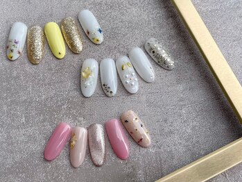 フラワーネイル ドライフラワー