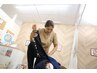 【猫背/巻き肩の人向け】姿勢調整60分