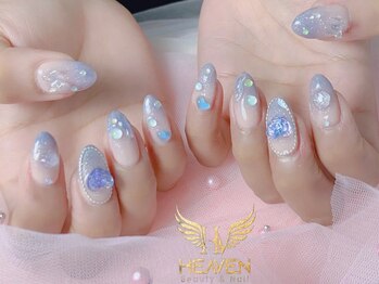 ヘブンビューティー 池袋店(HEAVEN Beauty)の写真/《オフ無料ワンカラー￥3,900/ラメ/カラーグラデーション￥4,800》デザインに迷う初心者さんにもおすすめ！