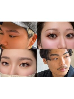 アイブロウメニューがあるサロン