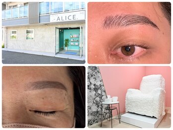 アリス(Alice.)の写真/「初めての眉サロンにもおすすめ!!」一人ひとりに似合うデザインで一気にアカ抜け！[飯山満駅徒歩1分]