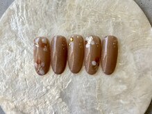 ニアウネイル(niau nail.)/Flower nuance nail