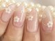 ネイルサロンティーモ(Nail Salon Tmo)の写真/リピーター続出★オフ無料今月限定デザイン7780円♪上品な華やかさで指先を彩りワンランク上の自分に挑戦♪
