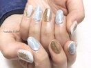 大理石風ネイル♪
