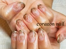 コラソンネイル(corazon nail)/HAND★90分やり放題フレンチ