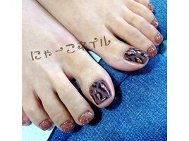 ヒョウ柄フット☆定額￥5980