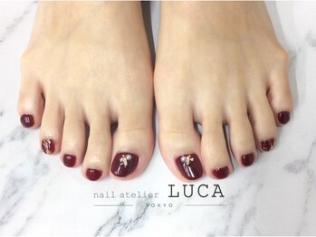 ネイルアトリエルカ(nail atelier LUCA)/W-190 大人ボルドーシェラック