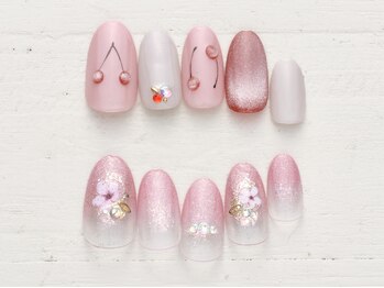 ネイルミックス 銀座四丁目店(Nail Mix)の写真/【5990円★トレンドコース(60分)】シーンに合わせたオシャレなネイルで指先からHAPPYに♪（新作4/1～）