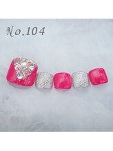 はあとねいる 大森店/フットネイル：No.104