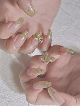 ラウ(Lau)/ラメグラデーション¥５５００