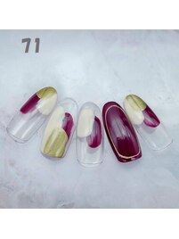 ハンドネイル：No.71