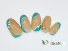 エリクサーネイル 五反田(Elixir Nail)/定額b カジュアル/クーポン使用
