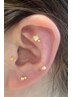 耳つぼジュエリー(両耳6粒)2500円