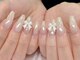 Hanni Nail Salon 池袋~長さだし/持ち込み~【ハニネイル】【12/1~(予定)】の写真/【自爪に優しいパラジェル/フィルイン★】トレンドを抑えた可愛らしいネイルに♪爪が短い・弱い方も◎