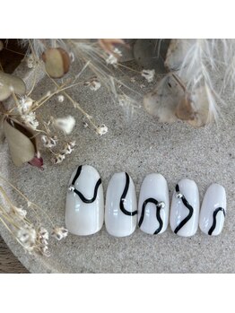 アヴェックアムール 豊田(avec amour)/basic モノトーンネイル