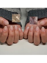 アスネイル(asu nail)/ワンカラー+ラメ