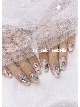 private nail salon embellir【長さだし/持ち込み/フィルイン/韓国ネイル】/