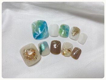 ナナズネイル 西小倉店(NANA's Nail)/フットネイルサンプル