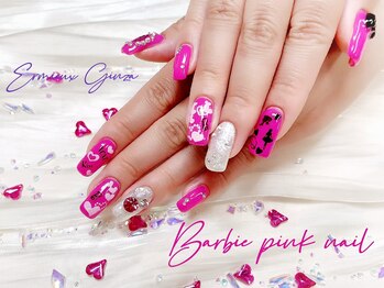エルミュー(ERMIEUX)/Barbieネイル【つけ放題¥15000】