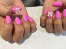 ビュー バイ ネオリーブ 用賀店(beau'r by neolive)/リボンネイルn