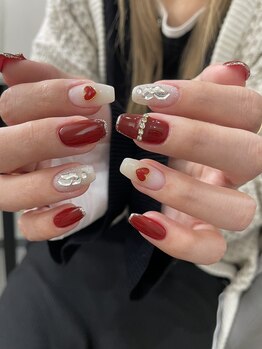 エイム(EIM)/ボルドーネイル☆