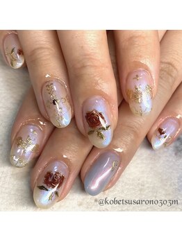 エム(M)/ミラーデザインネイル☆