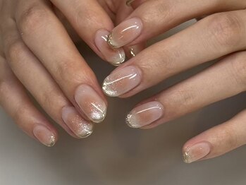 ブランシェール(blancher)/チークネイル ワンホンネイル