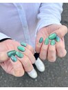 Greenマグネットネイル
