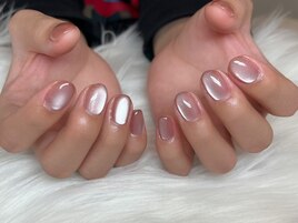 水光マグネットネイル♪