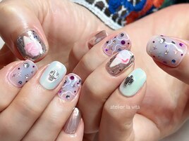 チーク・定額アート