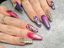 細かいアートも可能！やりたいデザインのお持ち込み大歓迎！！！