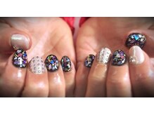 アメイズ(AMAZE)/シェル×ミラーネイル