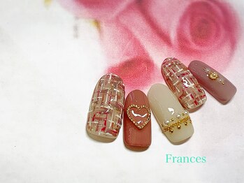 フランセス(Frances)/ツイードネイル