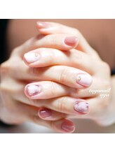 たゆ ネイル(たゆnail)/ブラウンニュアンスネイル