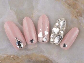 ネイルプラザ 河原町OPA店(NAIL PLAZA)/バレンタインネイル
