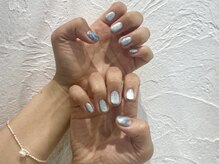 ビーナスベルト シブヤ(VENUS BELT SHIBUYA)/マグネットネイル×ブルー