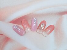 ネイルアンドアイラッシュサロンR/グラデーションデサイン