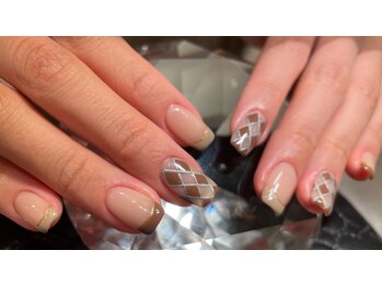 ファビー(Fabby)/チェックネイル