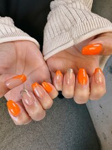 アイピー(I.P)/オレンジ×フレンチ¥5000